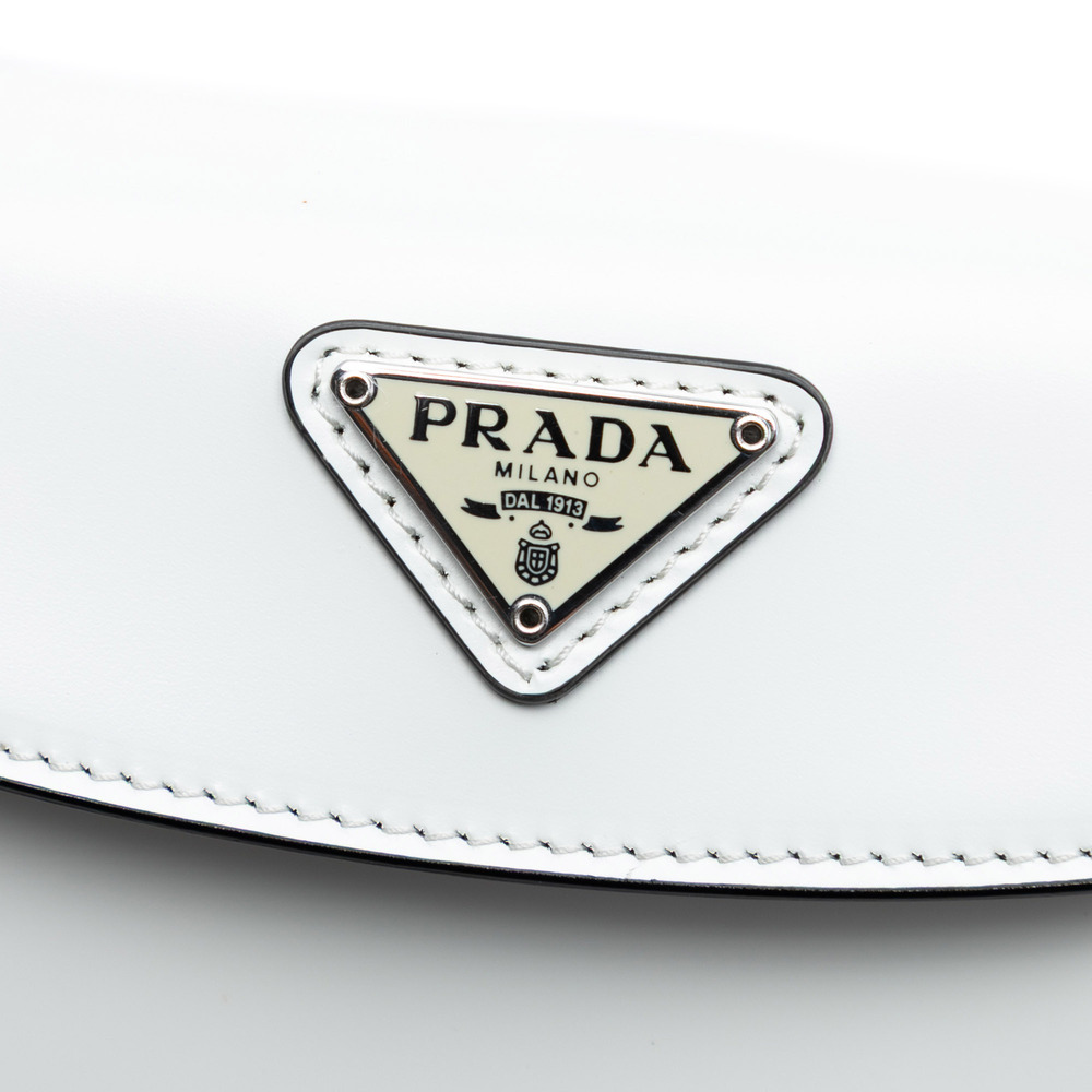 Pre-Loved Prada Mini Brushed Leather Cleo Bag - Picture 5 of 6
